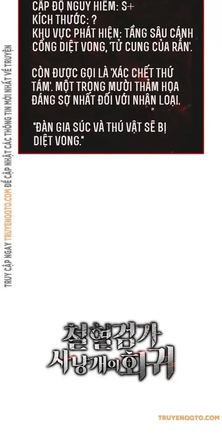 Truyện Tranh Thiết Huyết Kiếm Sĩ Hồi Quy trang 3