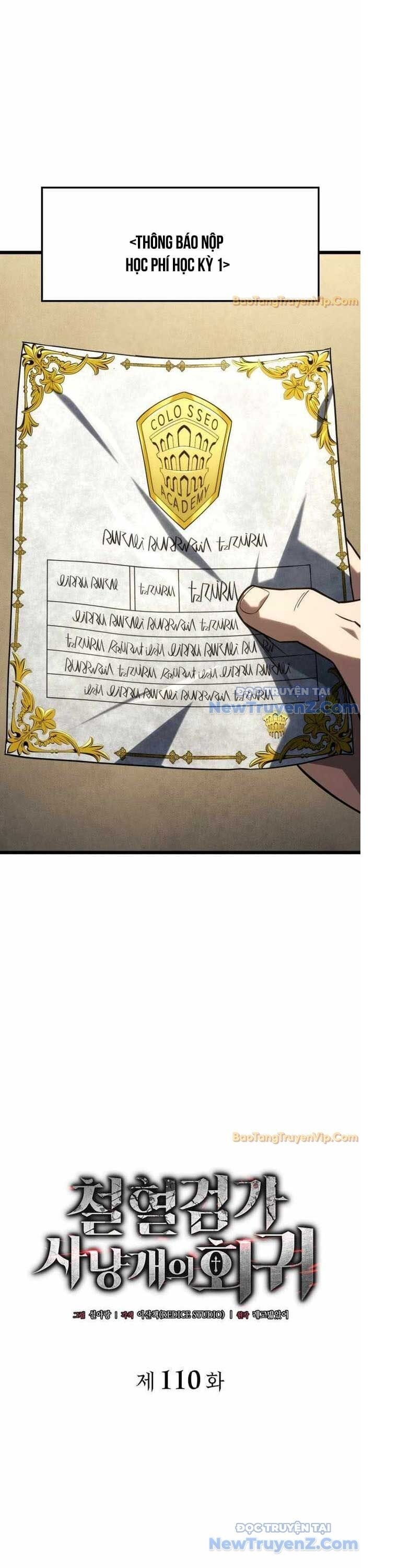 Truyện Tranh Thiết Huyết Kiếm Sĩ Hồi Quy trang 3