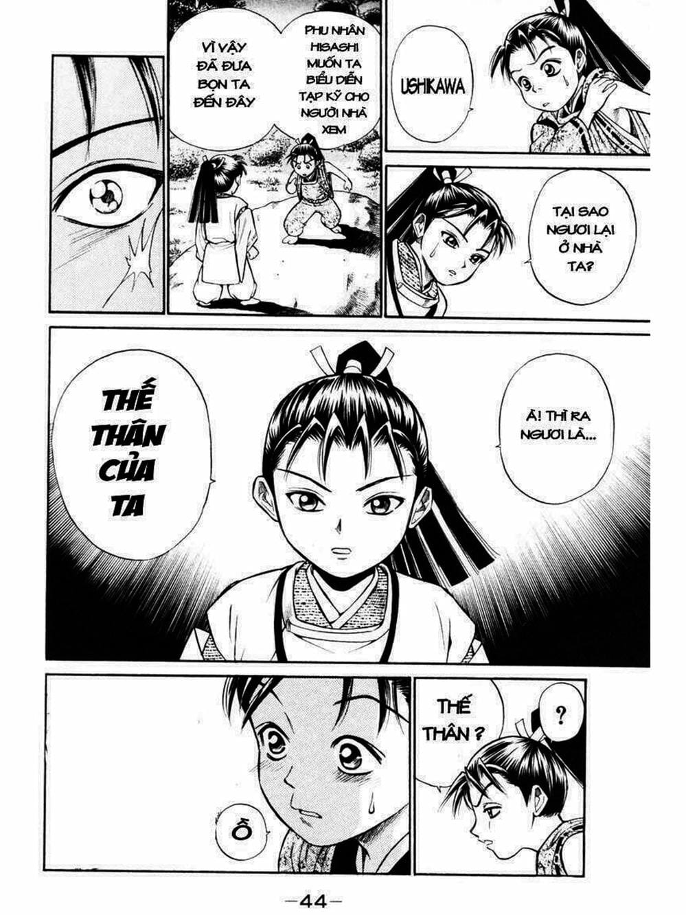 Truyện Tranh Thiếu Niên Vương - Shana Oh Yoshitsune trang 6