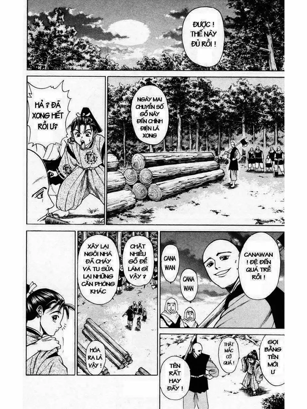 Truyện Tranh Thiếu Niên Vương - Shana Oh Yoshitsune trang 6