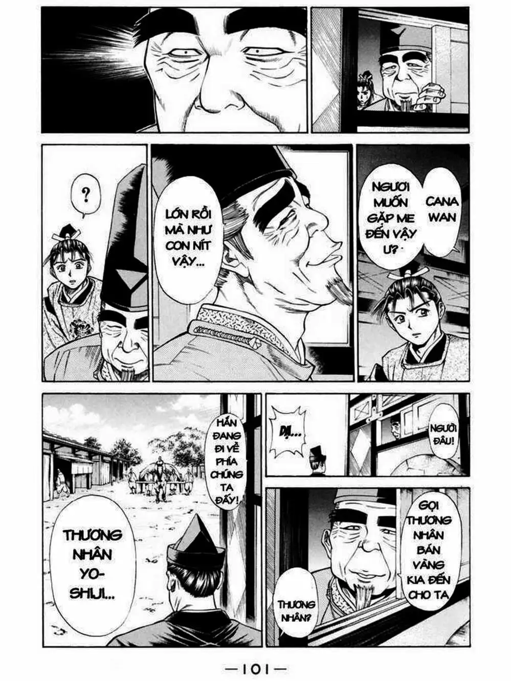 Truyện Tranh Thiếu Niên Vương - Shana Oh Yoshitsune trang 6