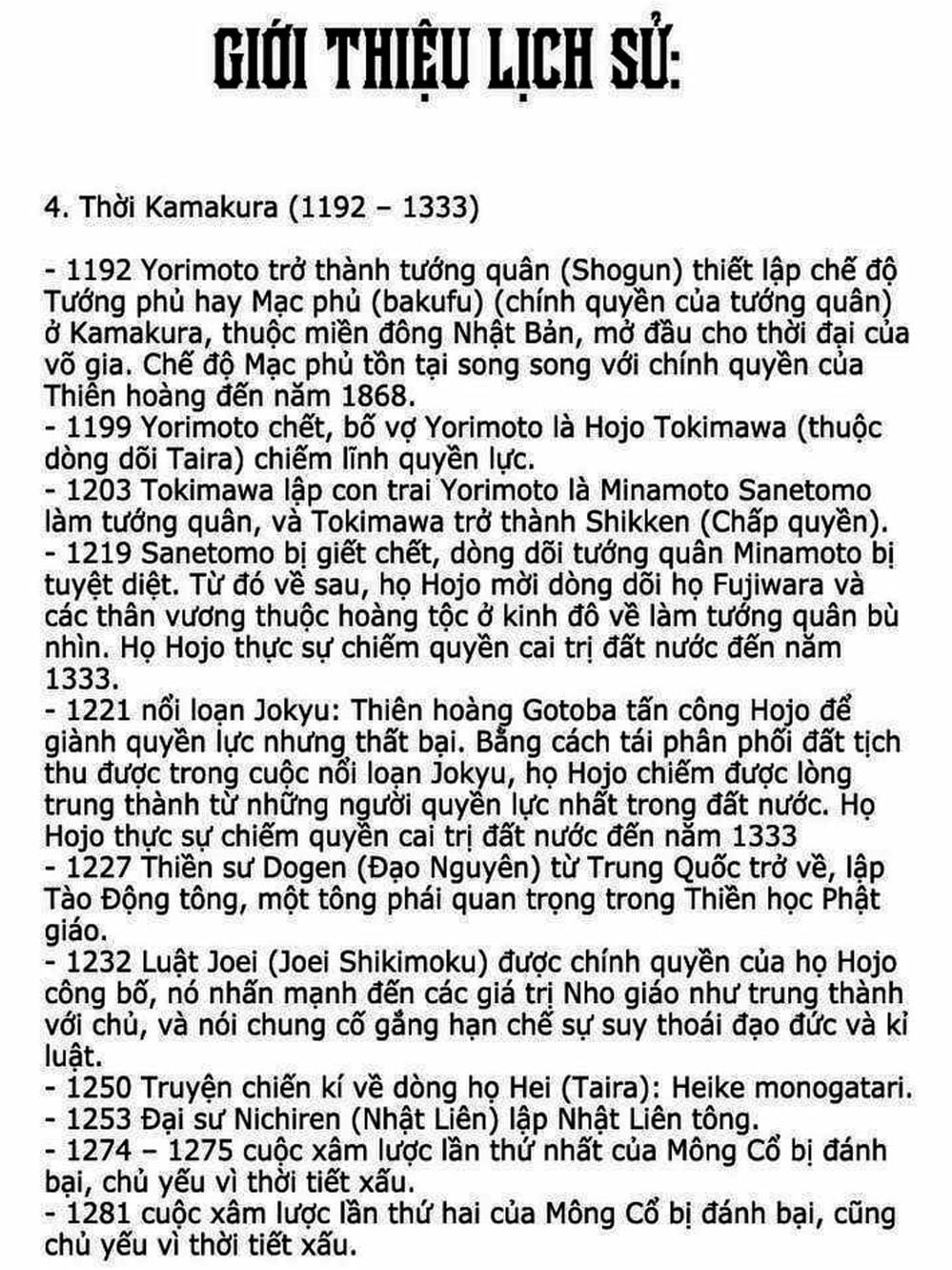 Truyện Tranh Thiếu Niên Vương - Shana Oh Yoshitsune trang 6