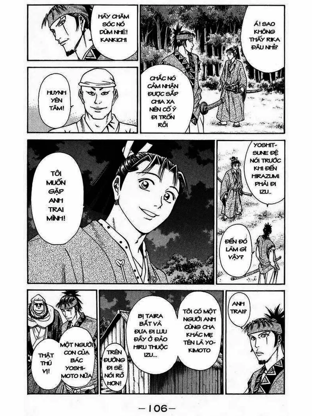 Truyện Tranh Thiếu Niên Vương - Shana Oh Yoshitsune trang 6