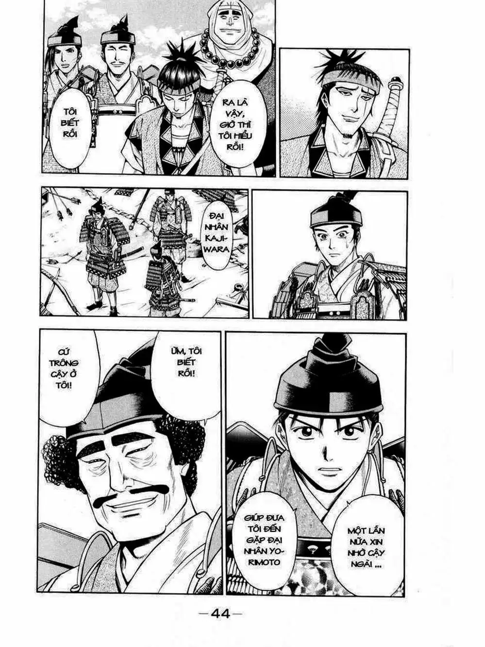 Truyện Tranh Thiếu Niên Vương - Shana Oh Yoshitsune trang 6