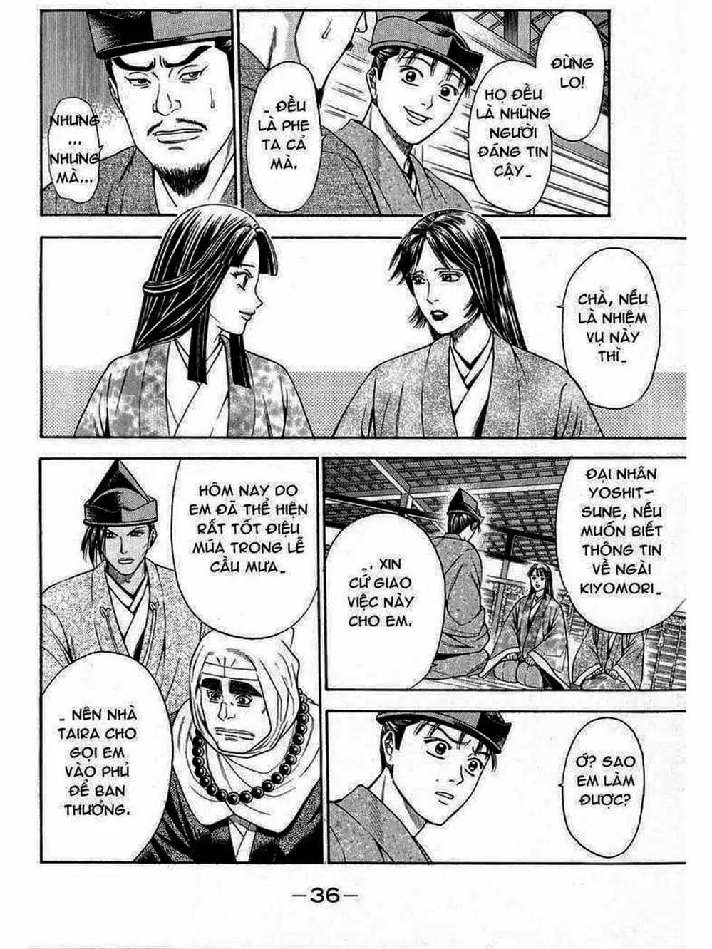 Truyện Tranh Thiếu Niên Vương - Shana Oh Yoshitsune trang 6