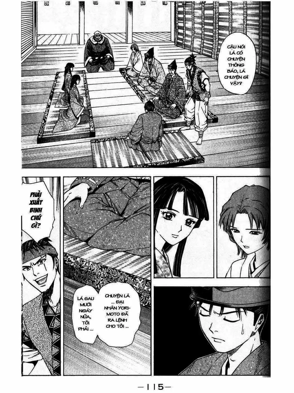 Truyện Tranh Thiếu Niên Vương - Shana Oh Yoshitsune trang 6