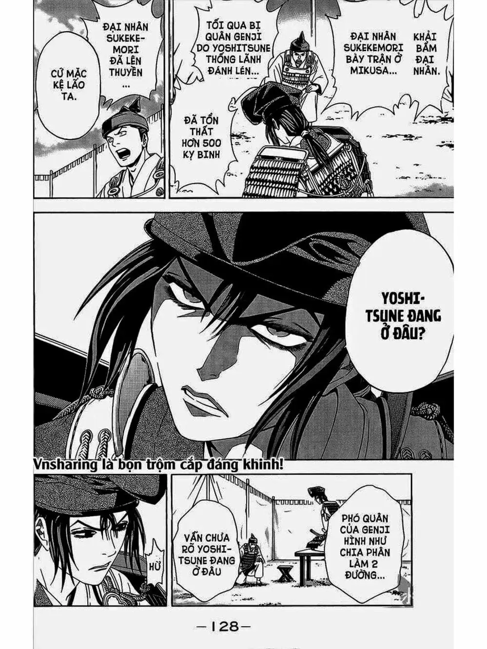 Truyện Tranh Thiếu Niên Vương - Shana Oh Yoshitsune trang 6