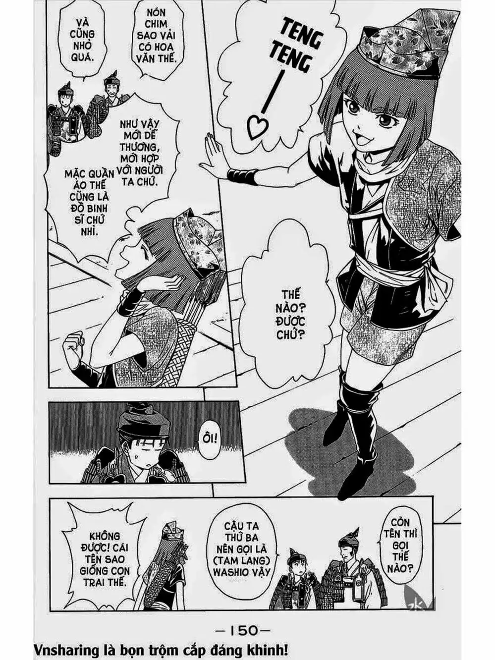 Truyện Tranh Thiếu Niên Vương - Shana Oh Yoshitsune trang 6
