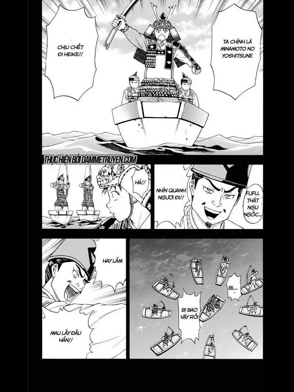 Truyện Tranh Thiếu Niên Vương - Shana Oh Yoshitsune trang 6