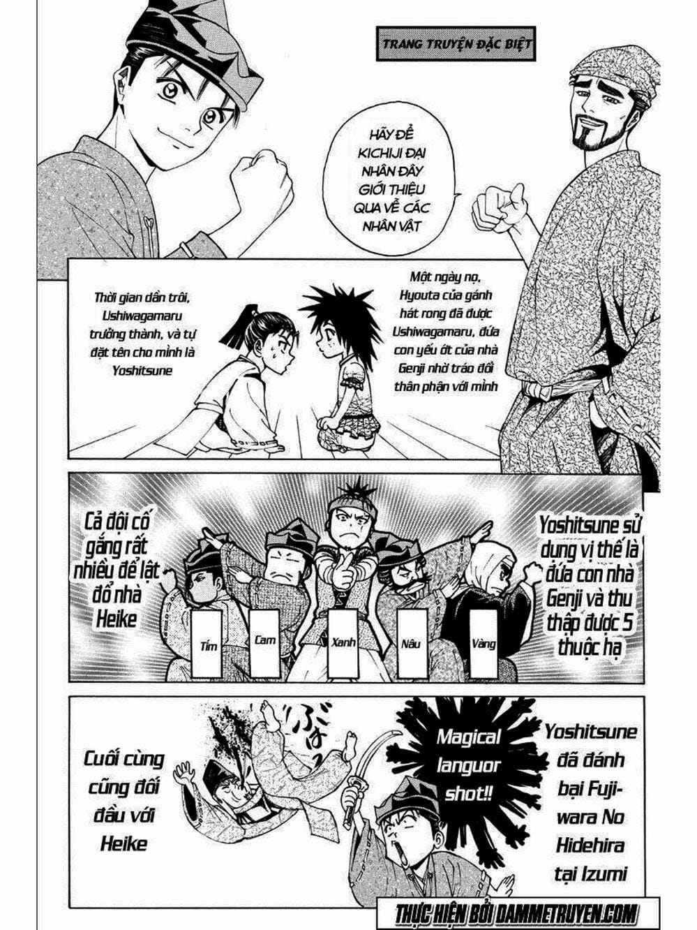 Truyện Tranh Thiếu Niên Vương - Shana Oh Yoshitsune trang 6