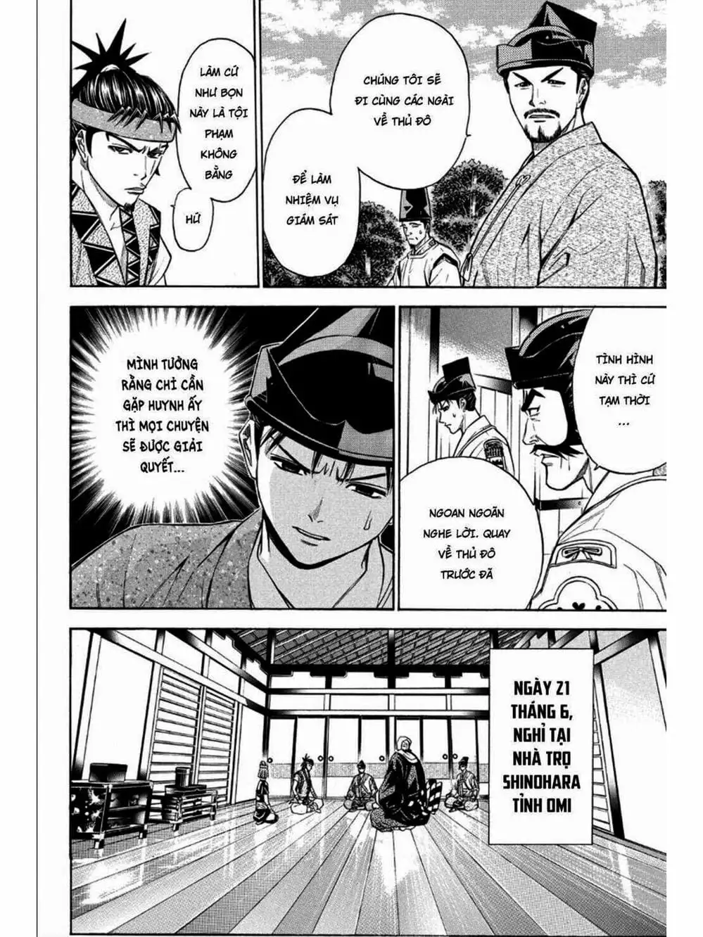 Truyện Tranh Thiếu Niên Vương - Shana Oh Yoshitsune trang 6