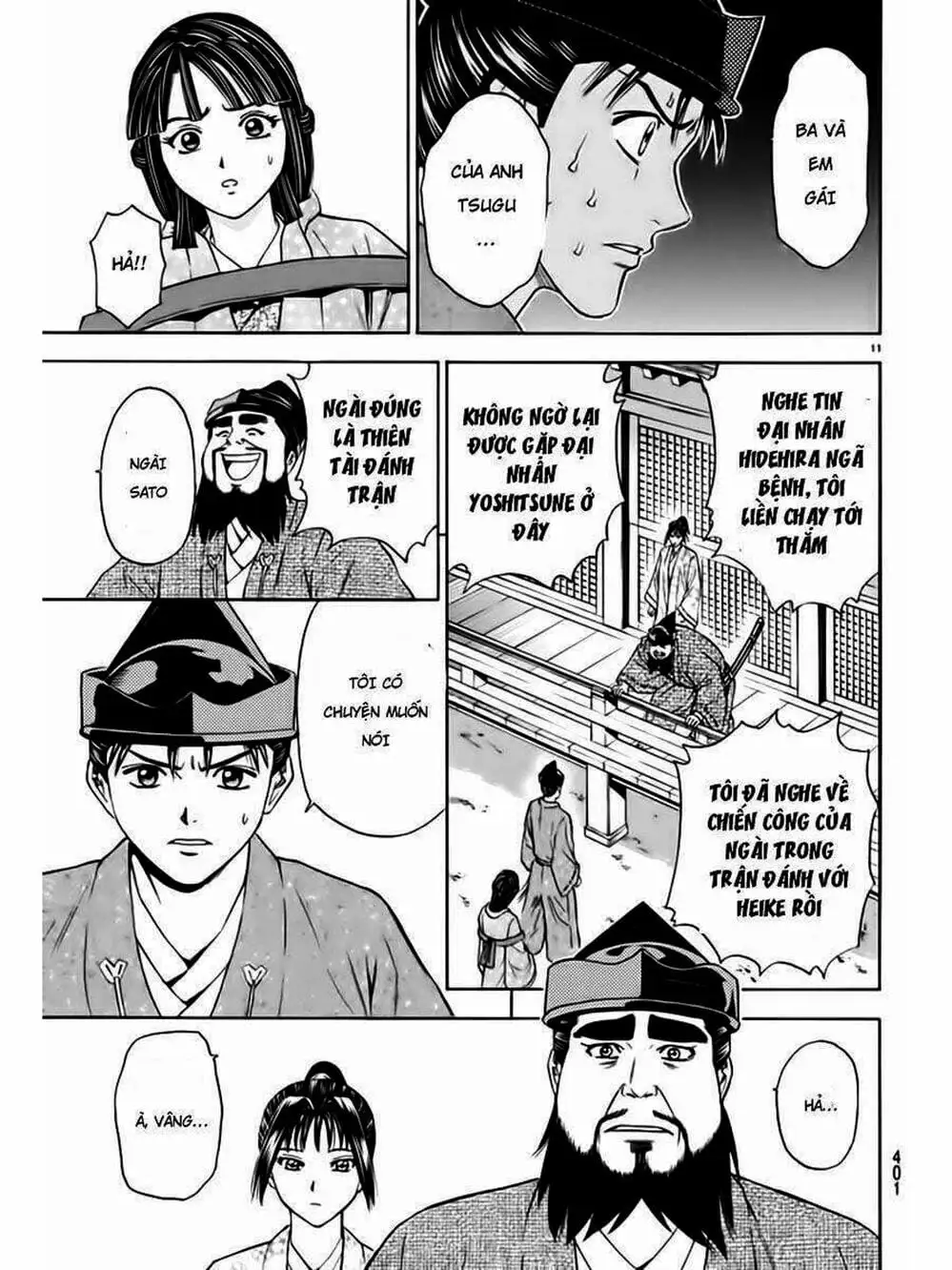 Truyện Tranh Thiếu Niên Vương - Shana Oh Yoshitsune trang 6