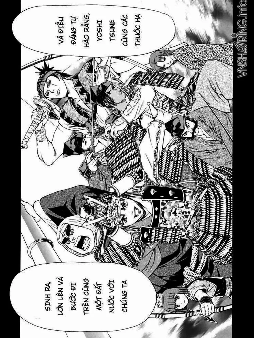 Truyện Tranh Thiếu Niên Vương - Shana Oh Yoshitsune trang 6