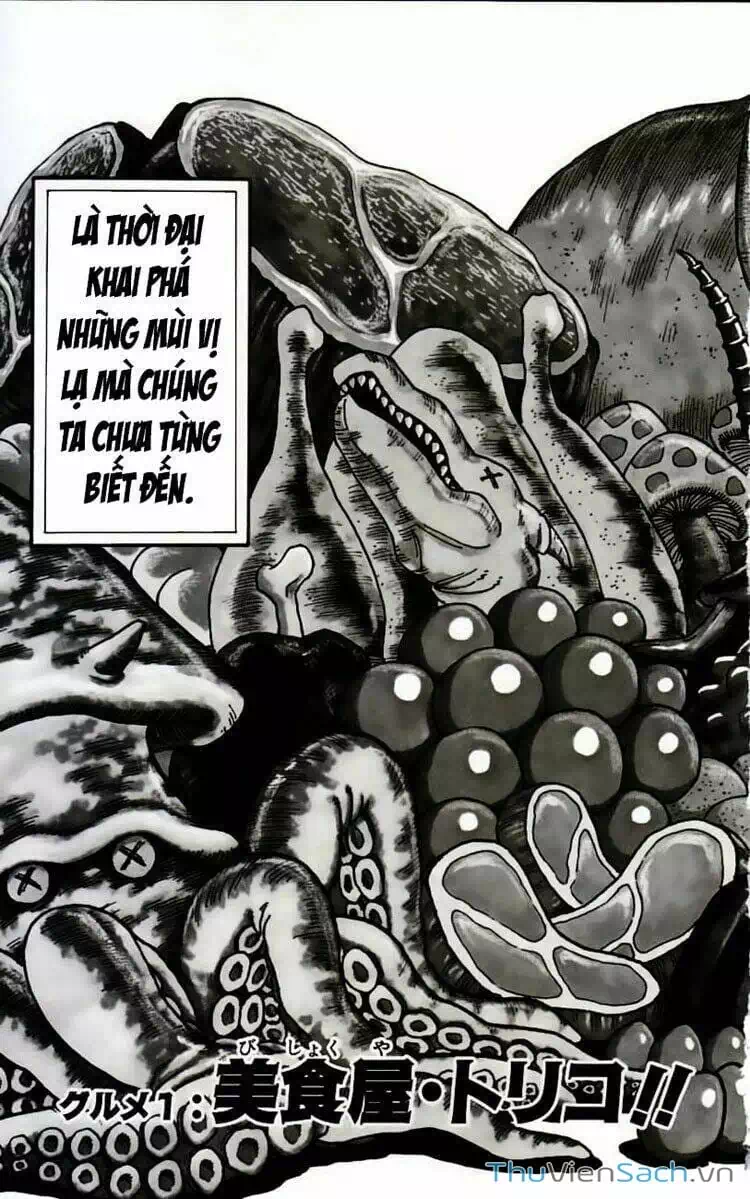 Truyện Tranh Thợ Săn Ẩm Thực - Toriko trang 5