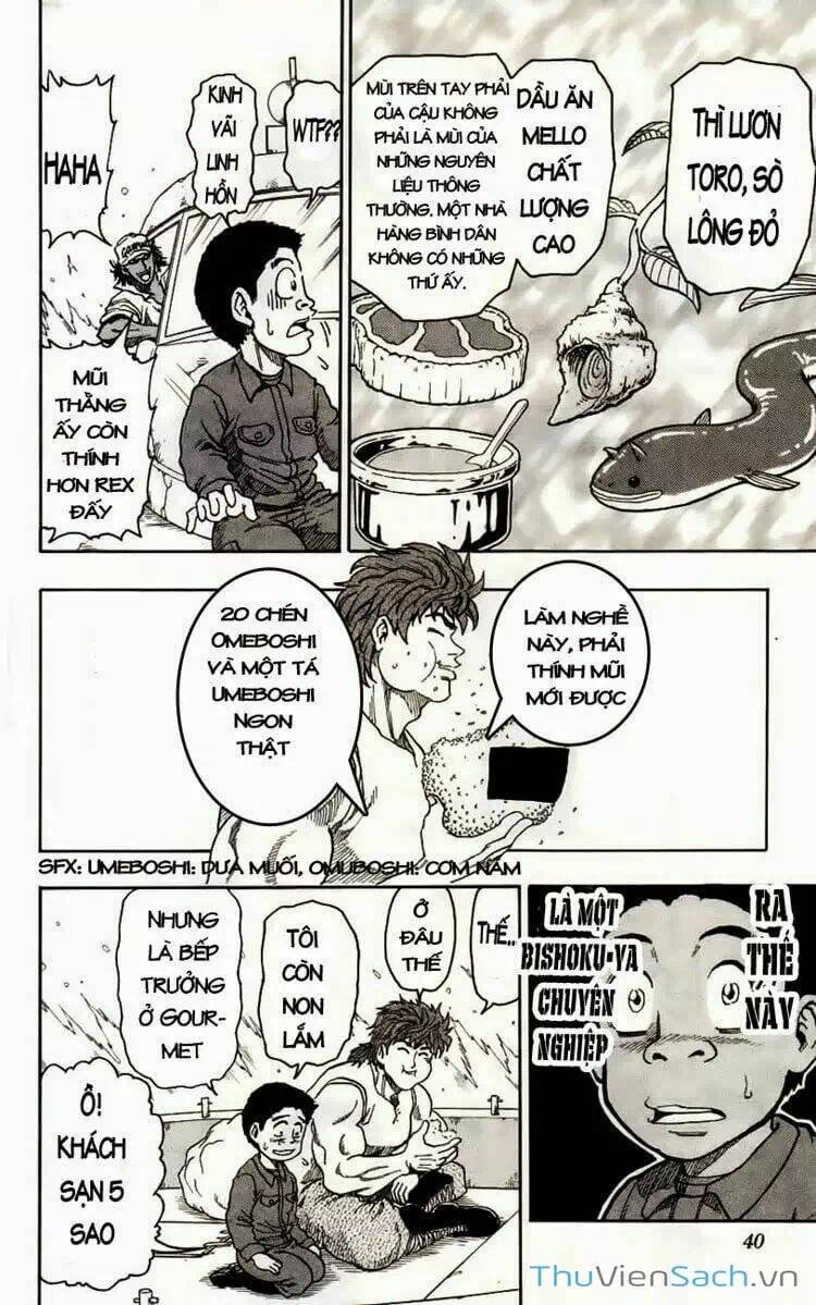 Truyện Tranh Thợ Săn Ẩm Thực - Toriko trang 5