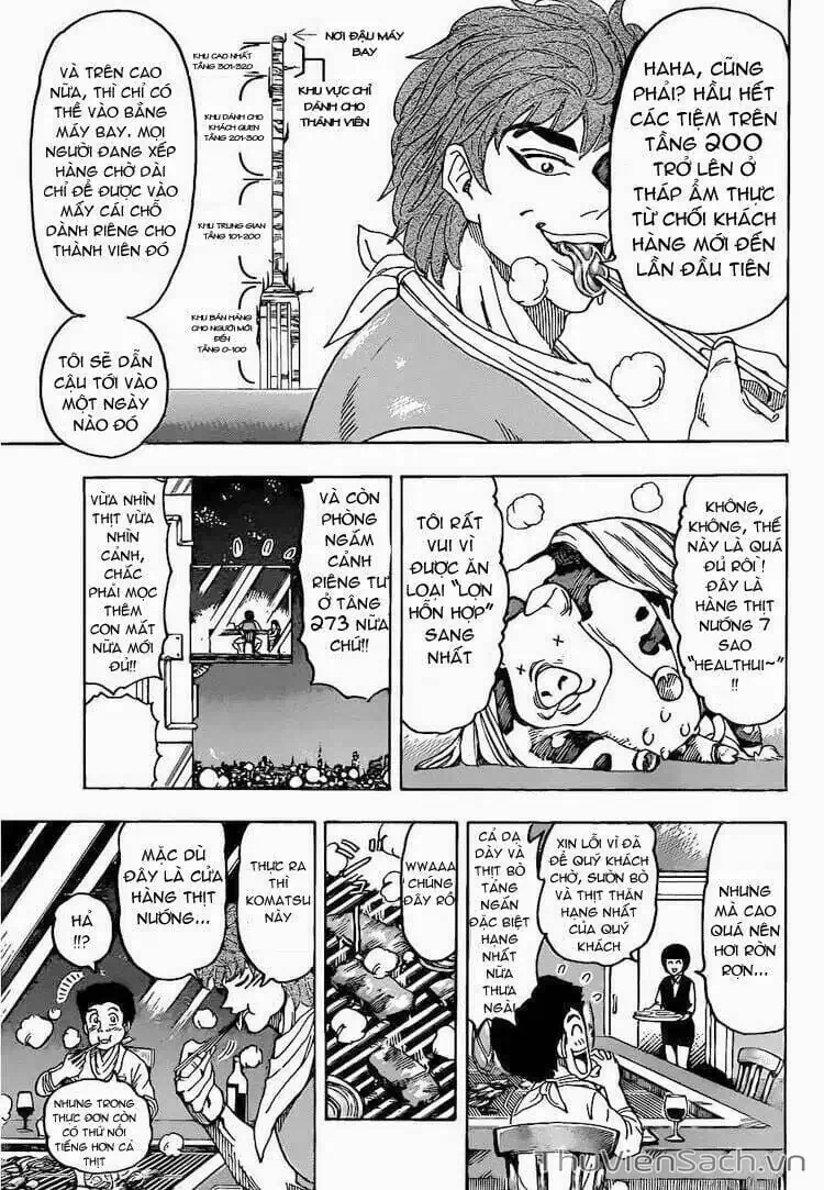 Truyện Tranh Thợ Săn Ẩm Thực - Toriko trang 5