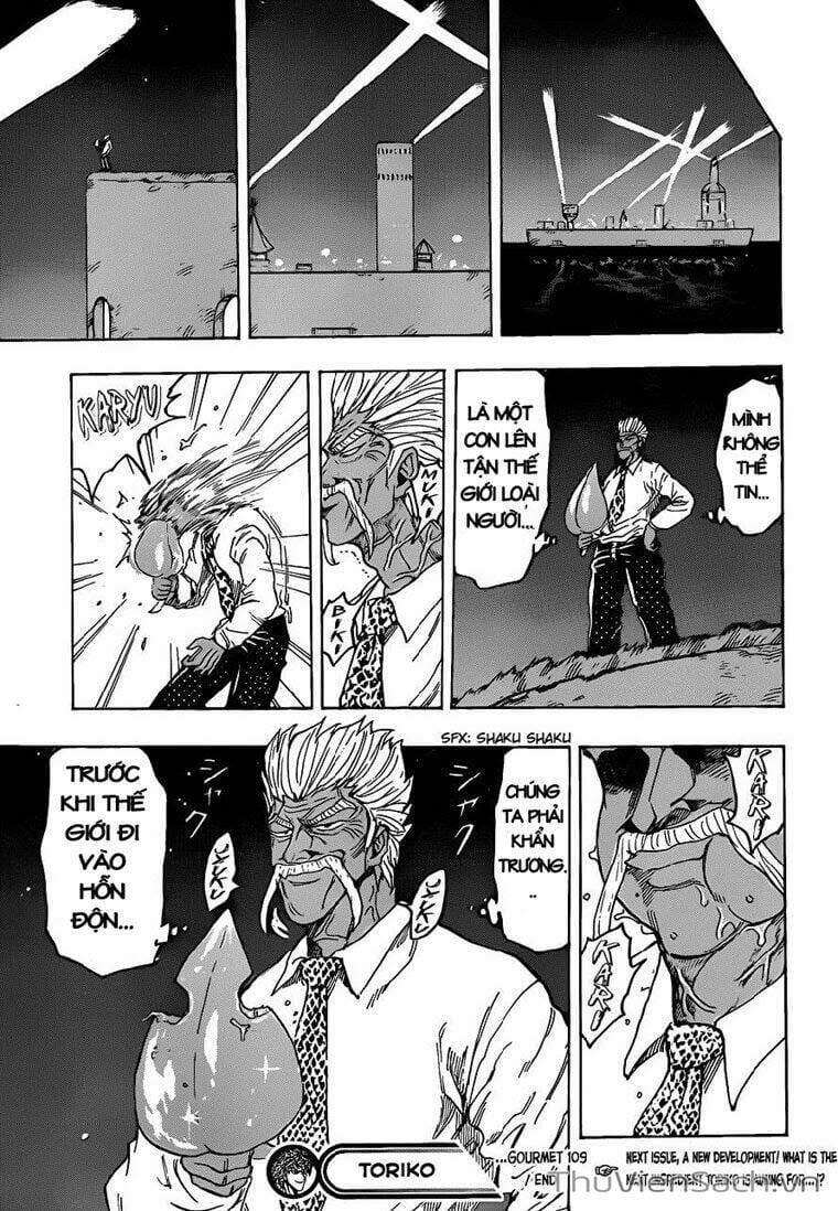 Truyện Tranh Thợ Săn Ẩm Thực - Toriko trang 5