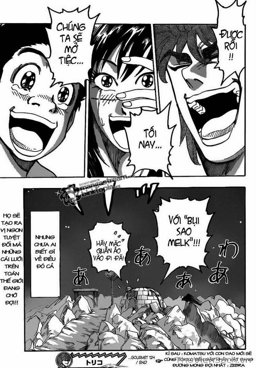 Truyện Tranh Thợ Săn Ẩm Thực - Toriko trang 5