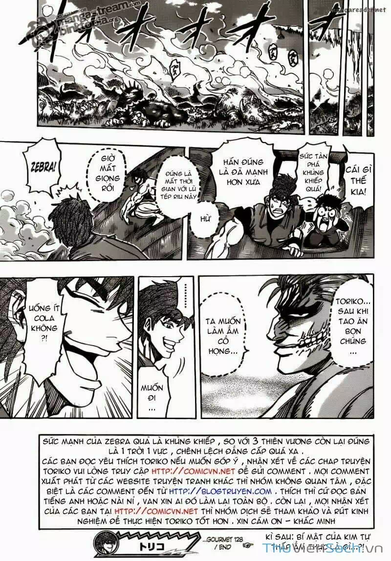 Truyện Tranh Thợ Săn Ẩm Thực - Toriko trang 5