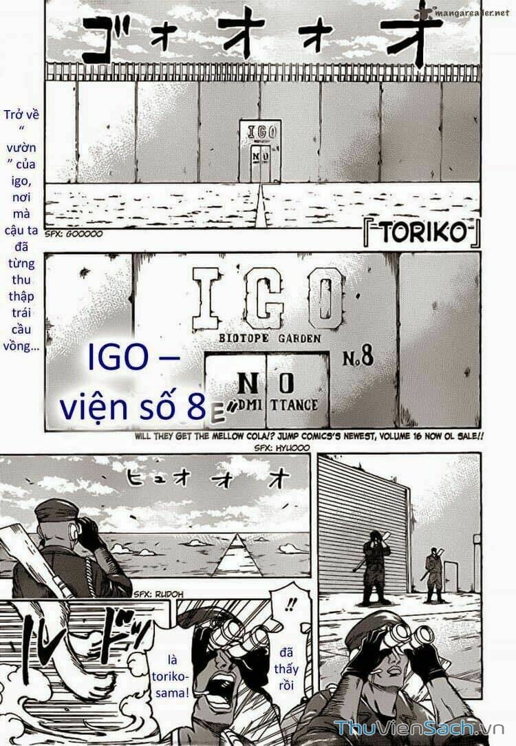 Truyện Tranh Thợ Săn Ẩm Thực - Toriko trang 5