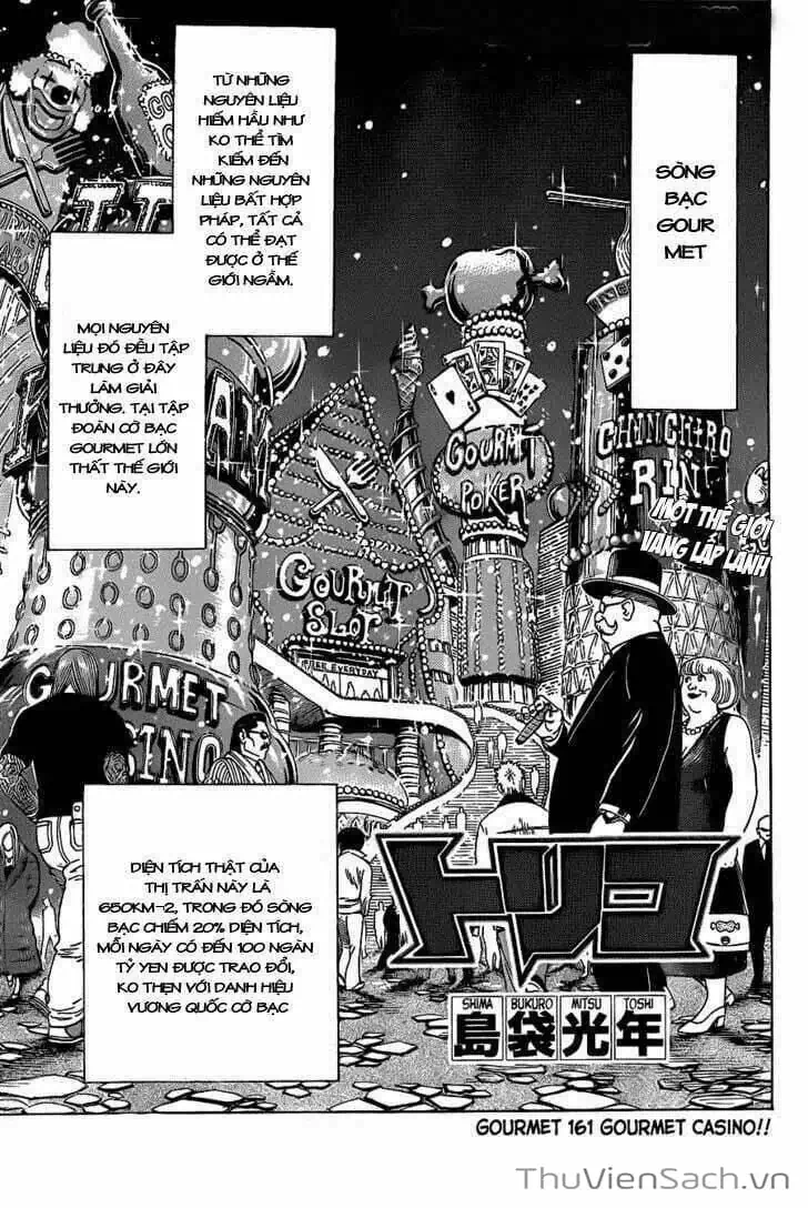 Truyện Tranh Thợ Săn Ẩm Thực - Toriko trang 5