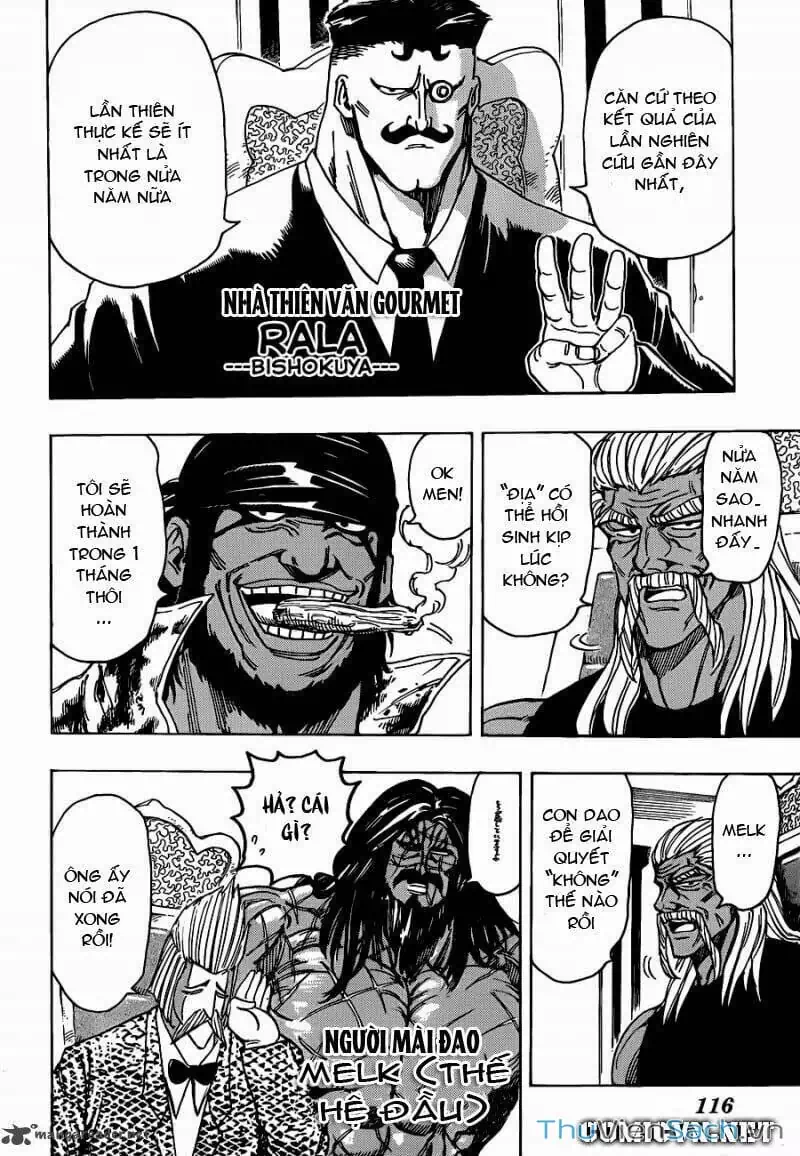 Truyện Tranh Thợ Săn Ẩm Thực - Toriko trang 5