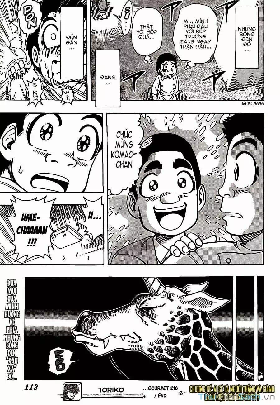 Truyện Tranh Thợ Săn Ẩm Thực - Toriko trang 5