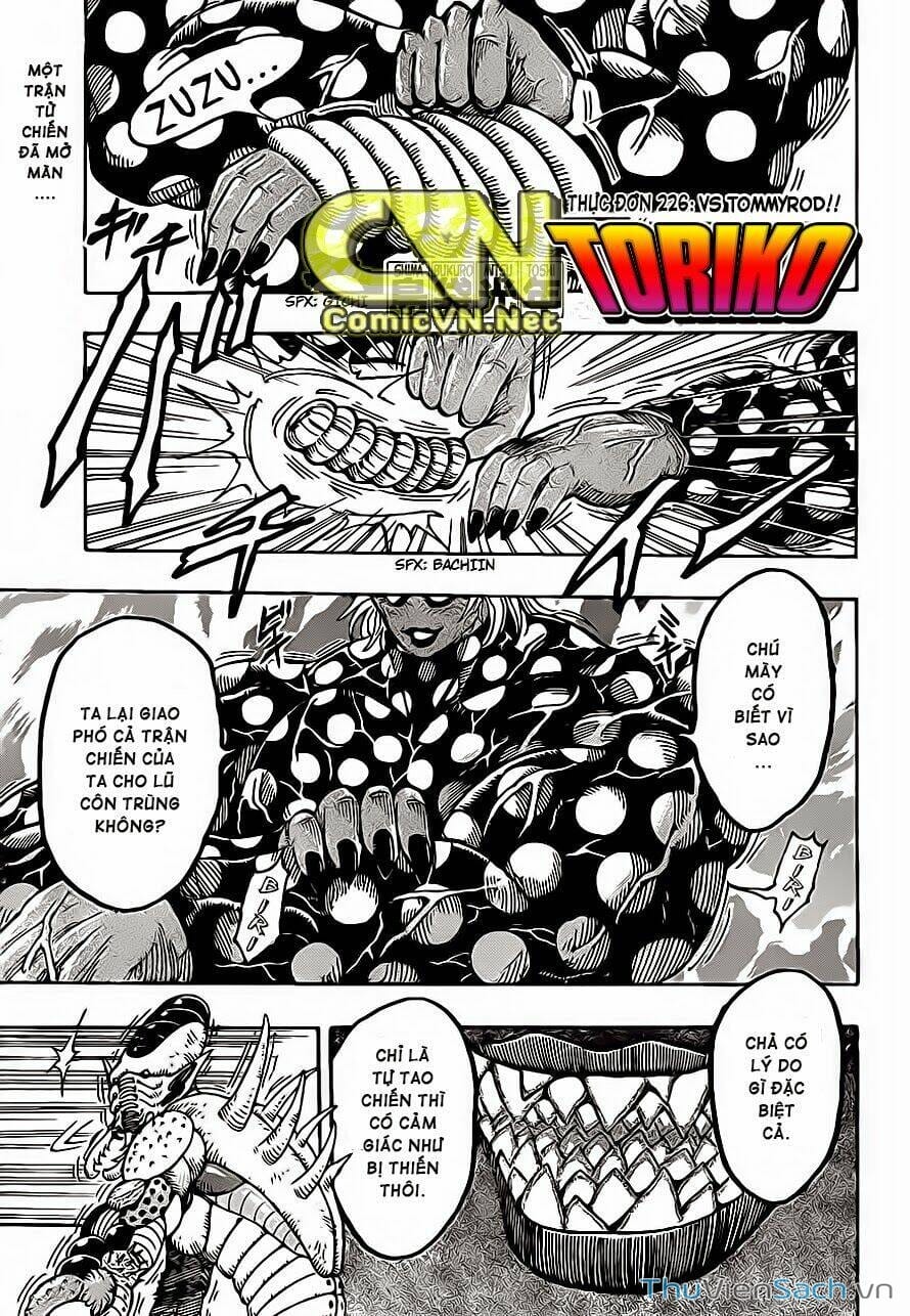 Truyện Tranh Thợ Săn Ẩm Thực - Toriko trang 5