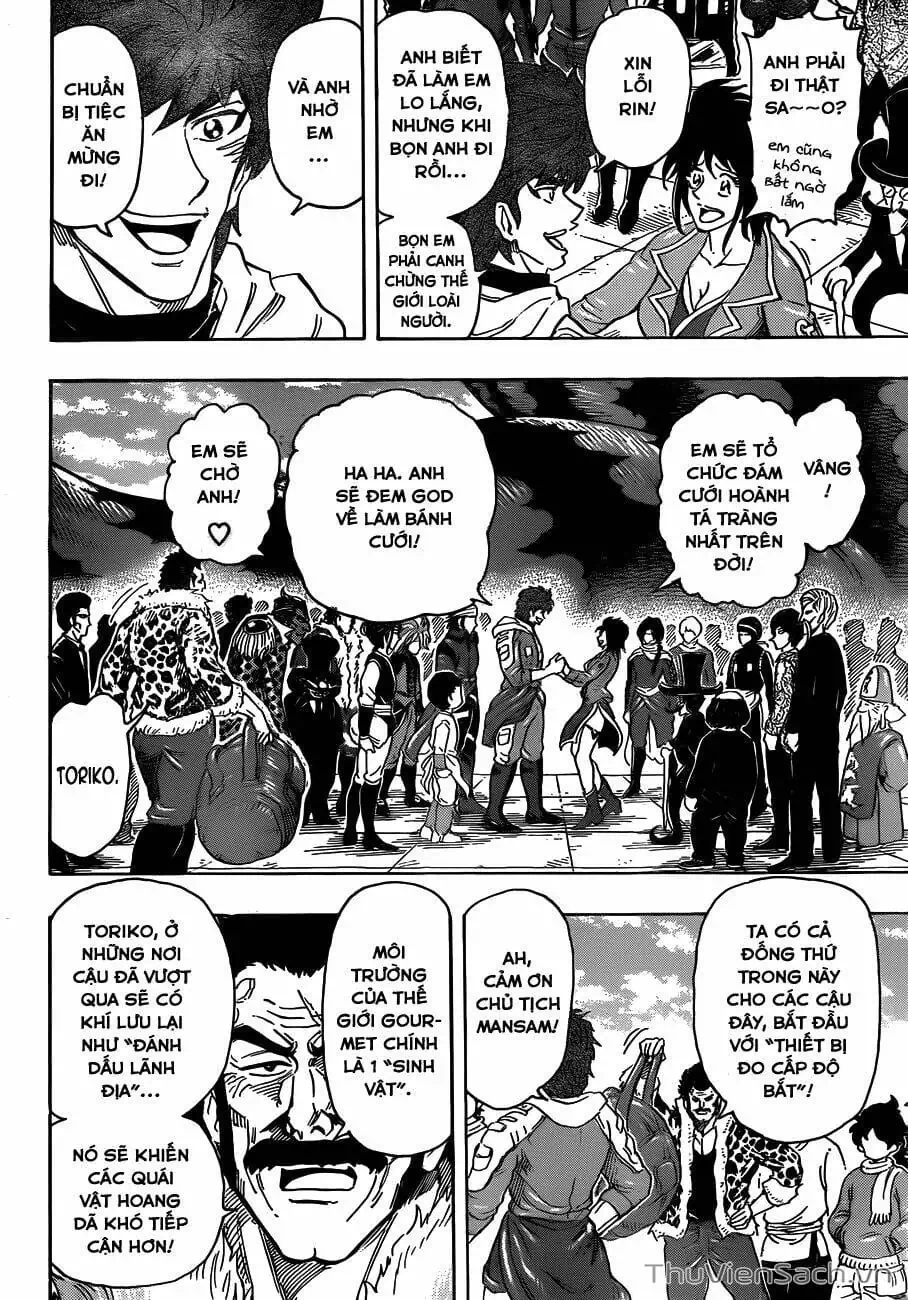 Truyện Tranh Thợ Săn Ẩm Thực - Toriko trang 5