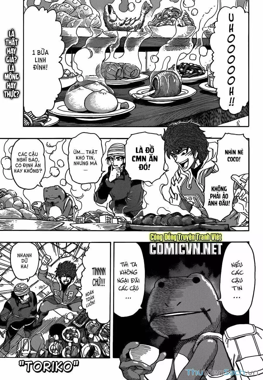 Truyện Tranh Thợ Săn Ẩm Thực - Toriko trang 5