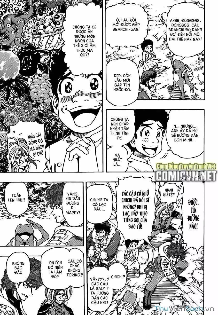 Truyện Tranh Thợ Săn Ẩm Thực - Toriko trang 5