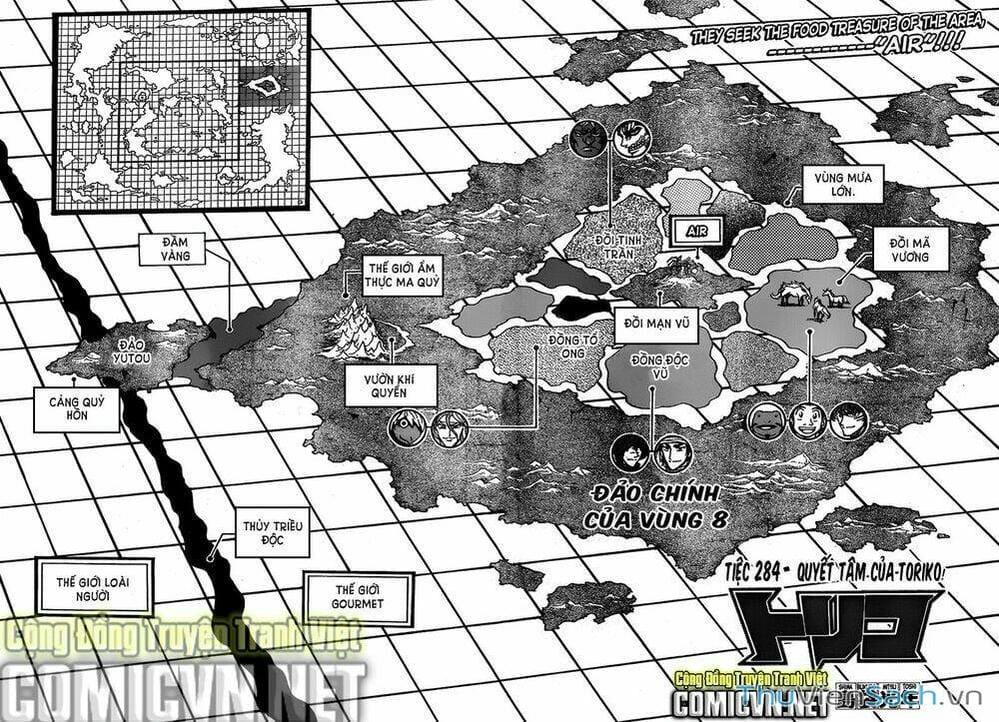 Truyện Tranh Thợ Săn Ẩm Thực - Toriko trang 5