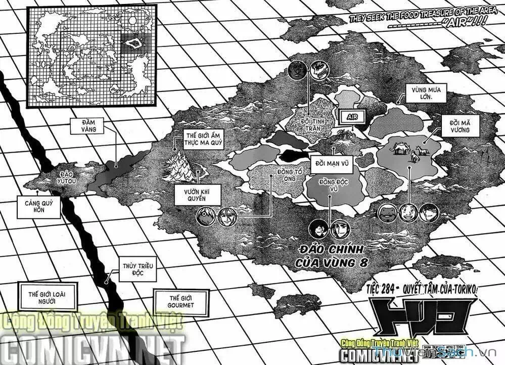 Truyện Tranh Thợ Săn Ẩm Thực - Toriko trang 5