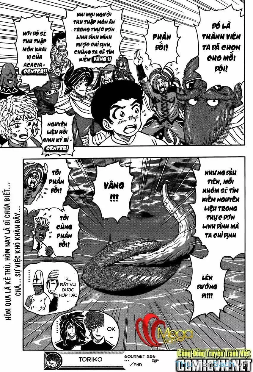 Truyện Tranh Thợ Săn Ẩm Thực - Toriko trang 5
