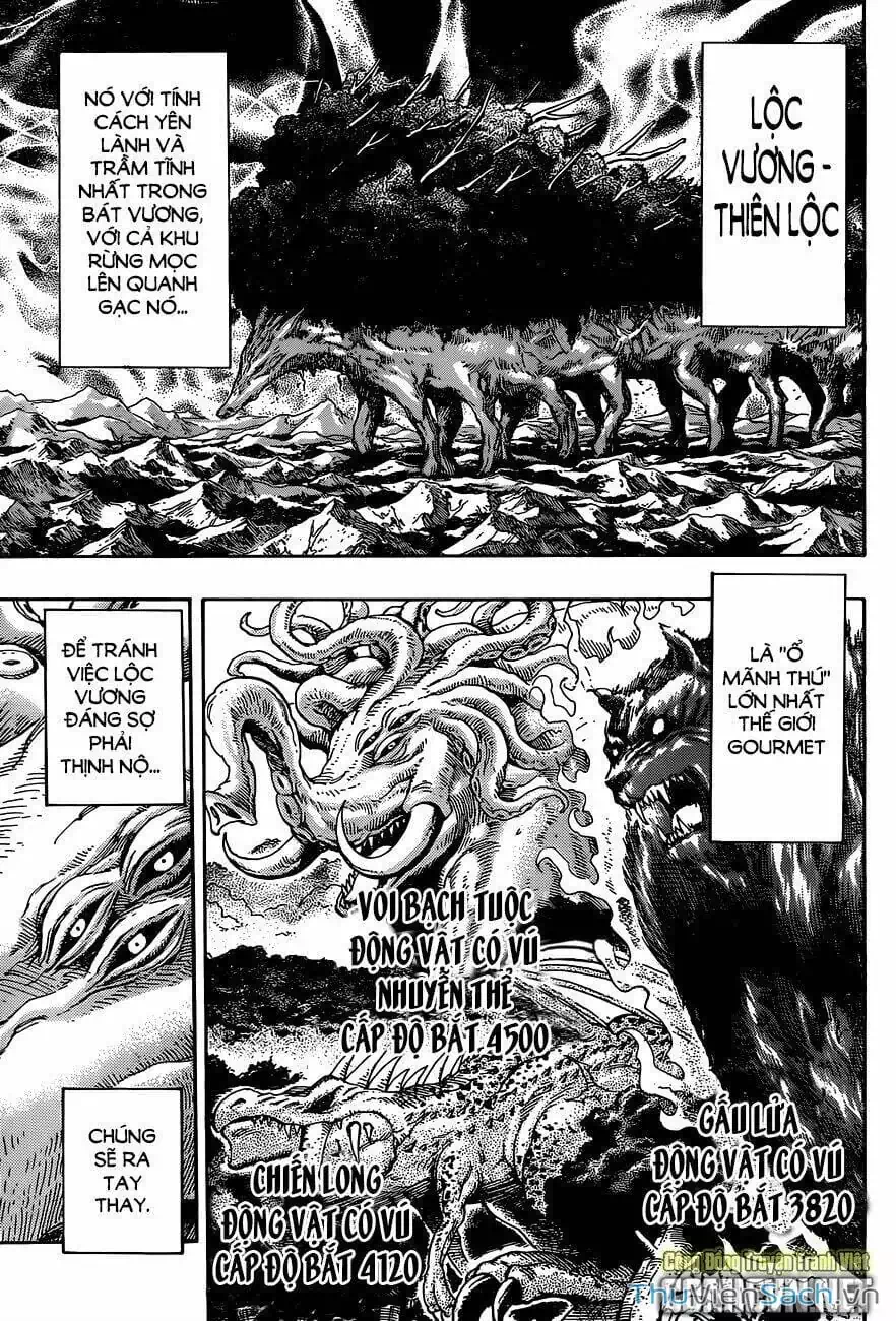 Truyện Tranh Thợ Săn Ẩm Thực - Toriko trang 5