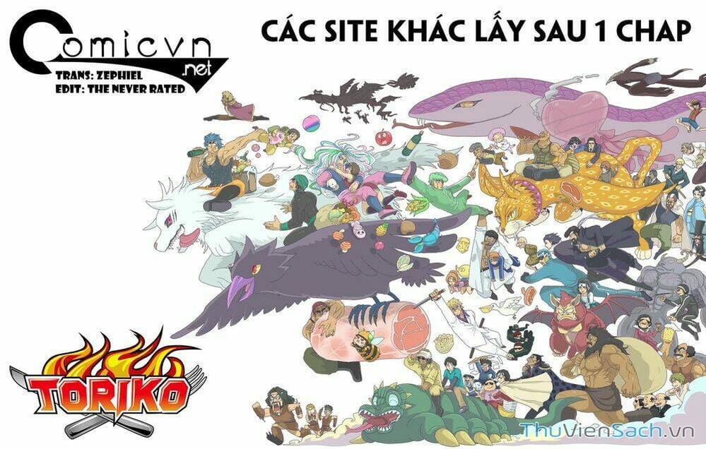 Truyện Tranh Thợ Săn Ẩm Thực - Toriko trang 5