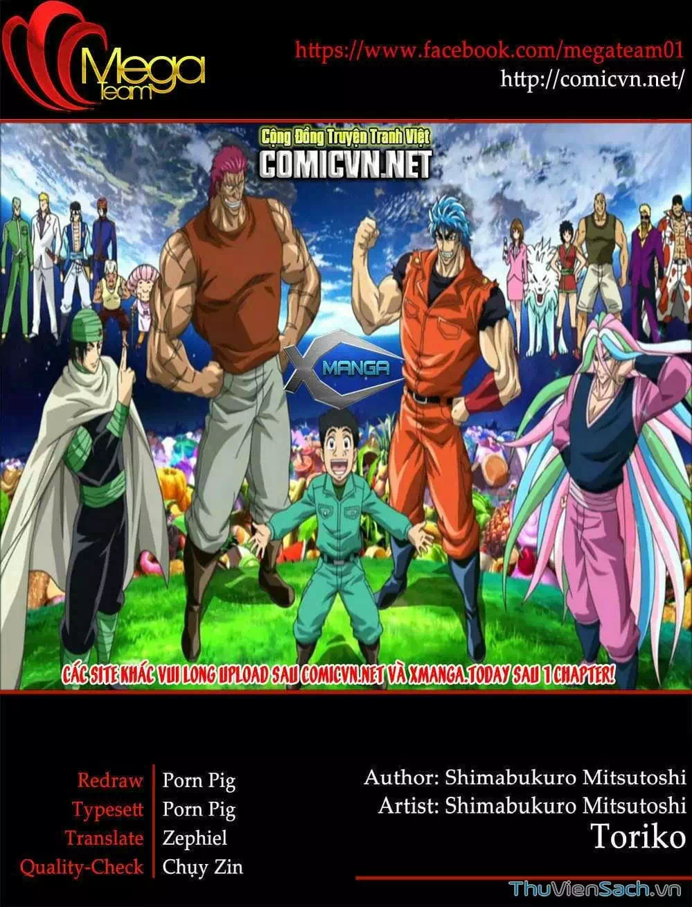 Truyện Tranh Thợ Săn Ẩm Thực - Toriko trang 5