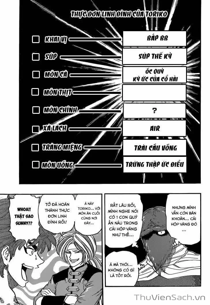 Truyện Tranh Thợ Săn Ẩm Thực - Toriko trang 5