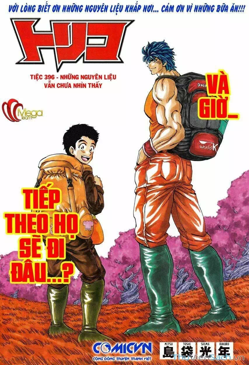Truyện Tranh Thợ Săn Ẩm Thực - Toriko trang 5