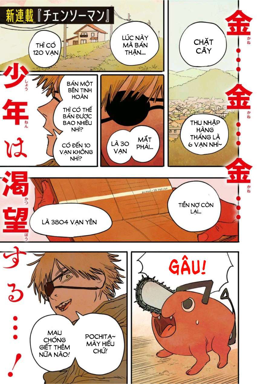 Truyện Tranh Thợ Săn Quỷ - Chainsaw Man trang 4