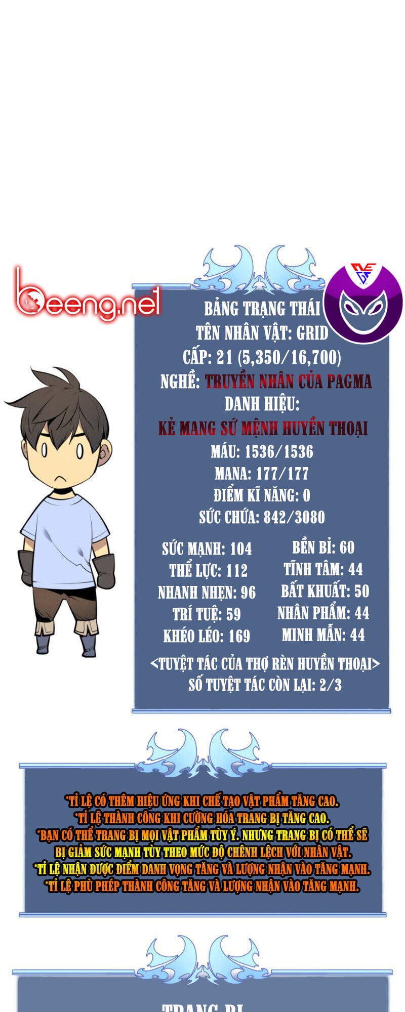 Truyện Tranh Thợ Rèn Huyền Thoại - Overgeared trang 7