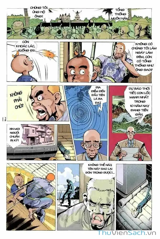 Truyện Tranh Tiểu Ma Thần trang 5