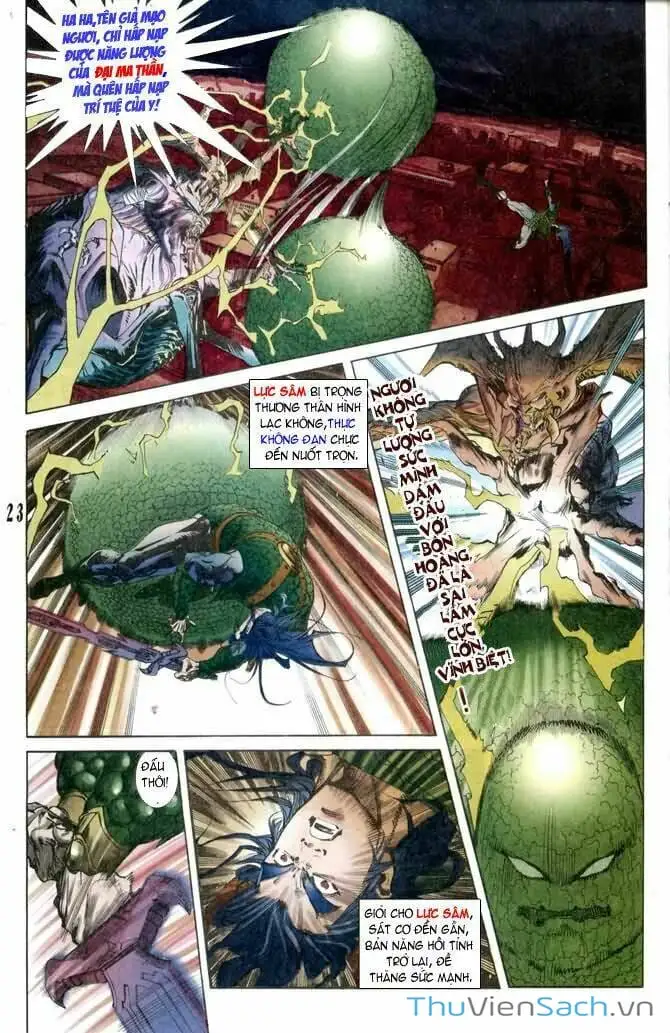 Truyện Tranh Tiểu Ma Thần trang 5