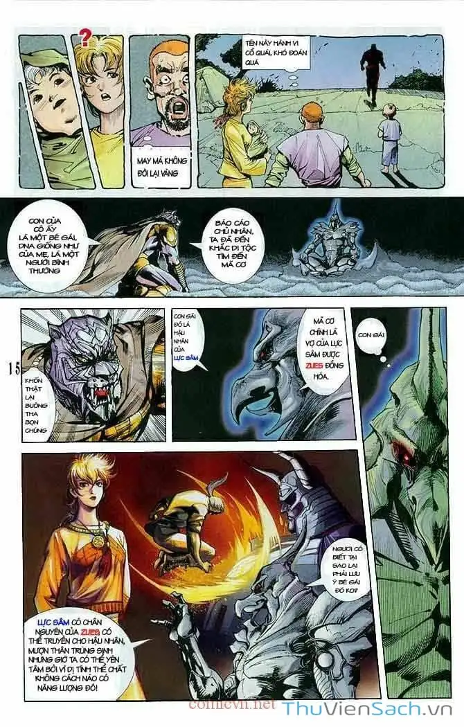 Truyện Tranh Tiểu Ma Thần trang 5