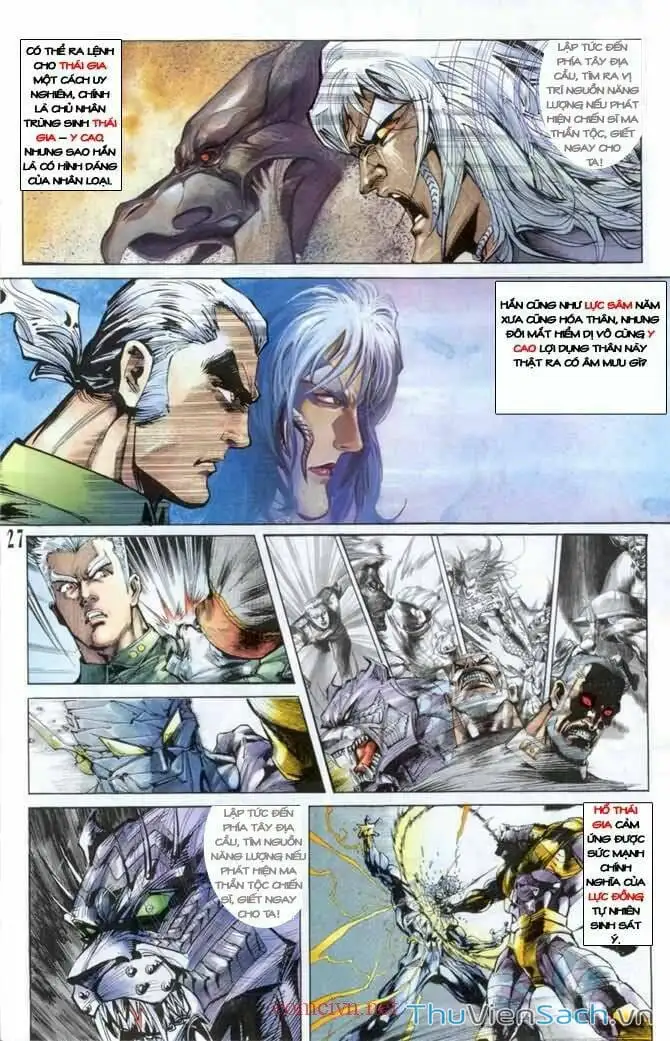 Truyện Tranh Tiểu Ma Thần trang 5