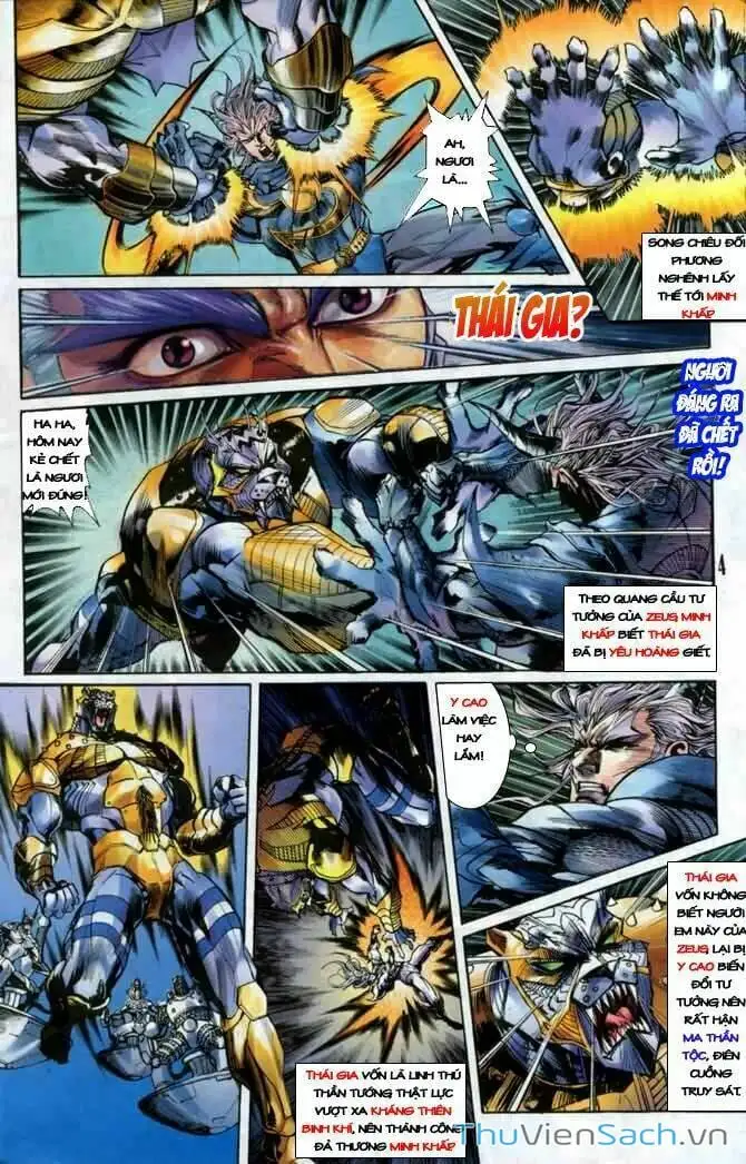 Truyện Tranh Tiểu Ma Thần trang 5