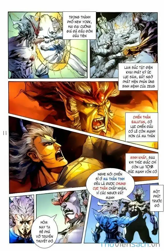 Truyện Tranh Tiểu Ma Thần trang 5