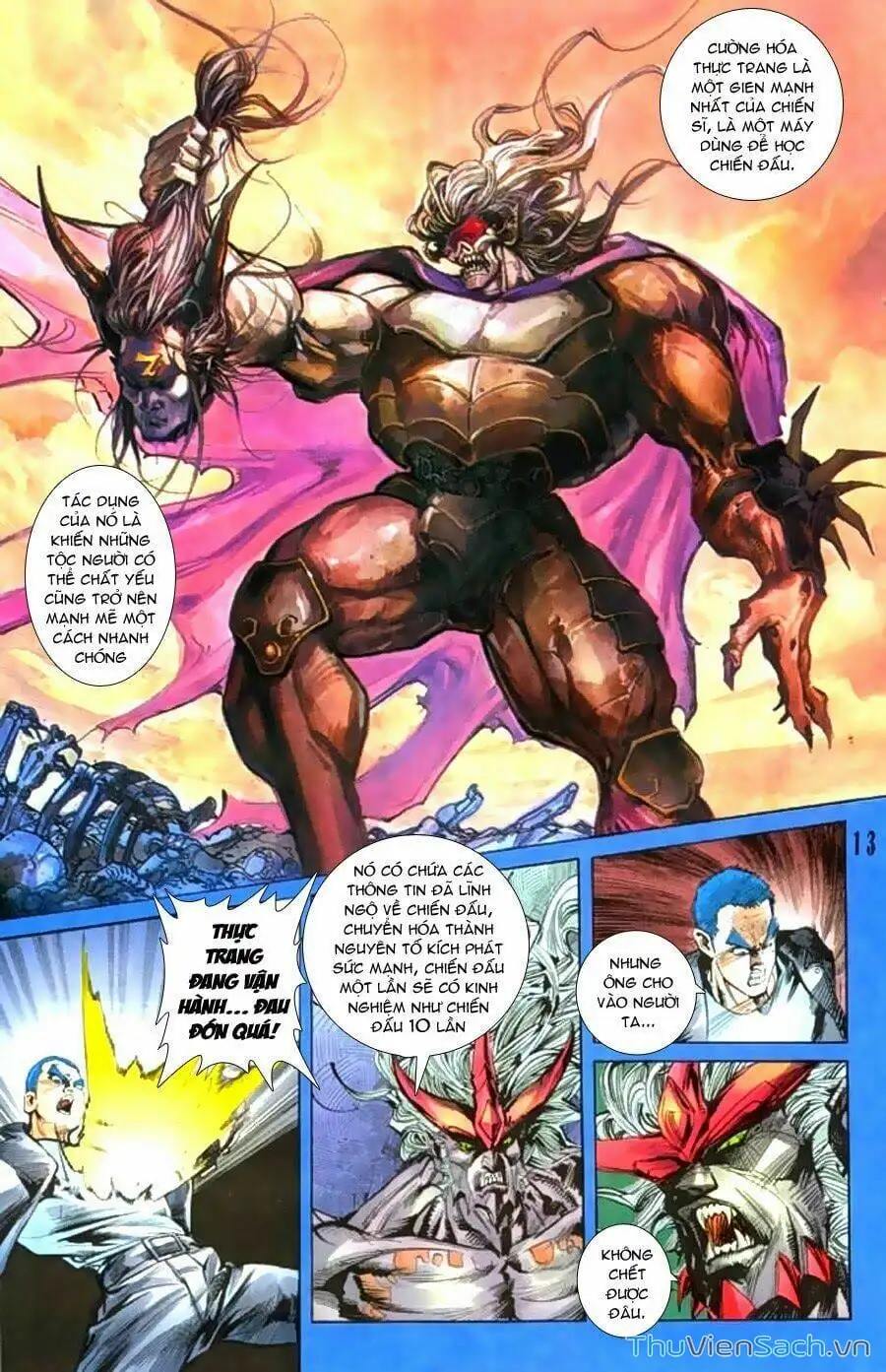 Truyện Tranh Tiểu Ma Thần trang 5