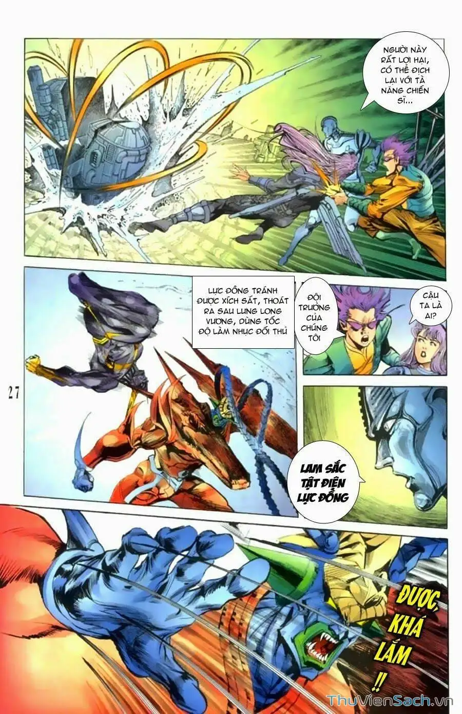 Truyện Tranh Tiểu Ma Thần trang 5