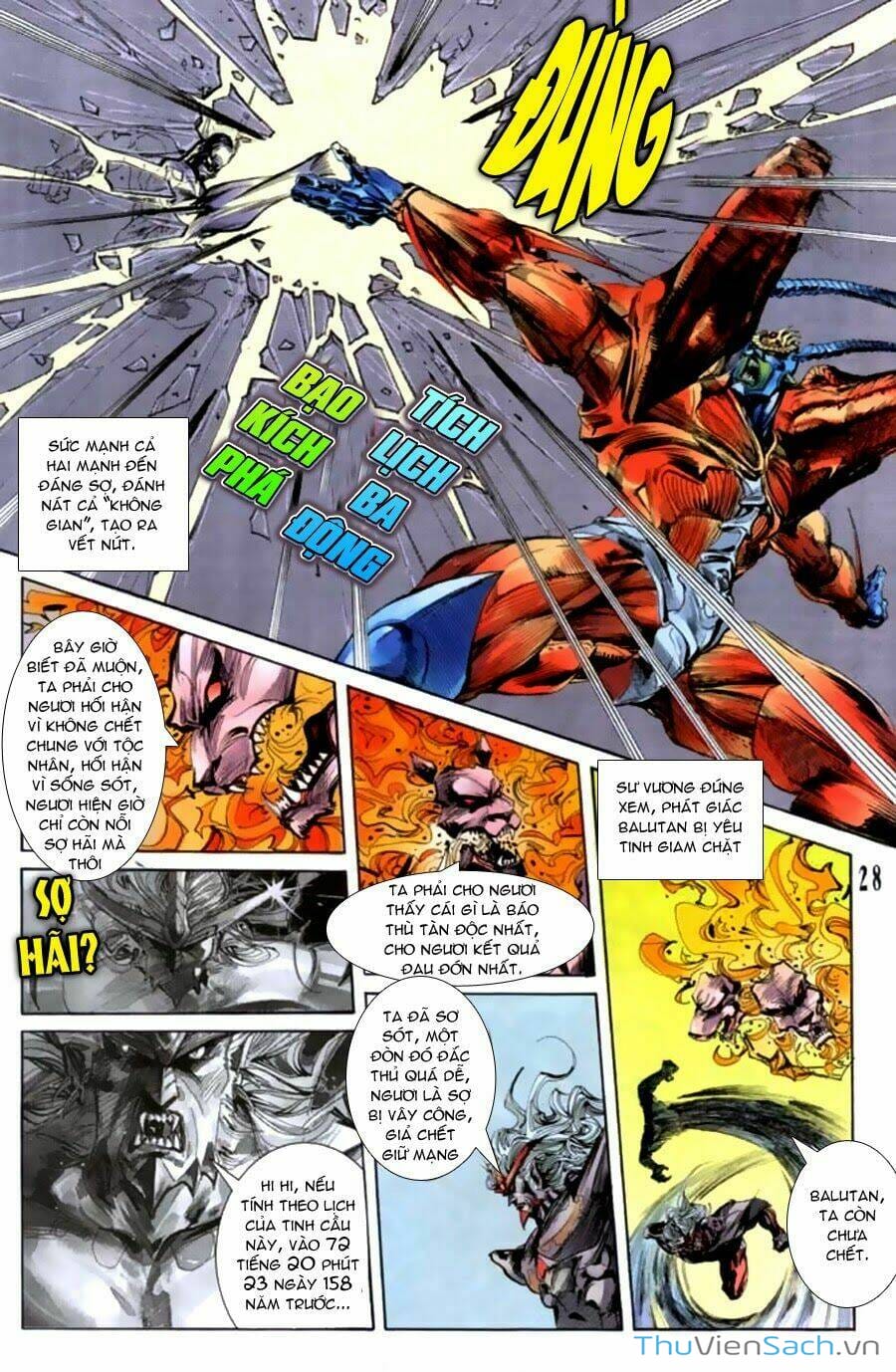 Truyện Tranh Tiểu Ma Thần trang 5